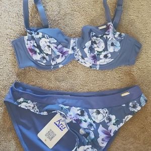 Supportive bra style bikini